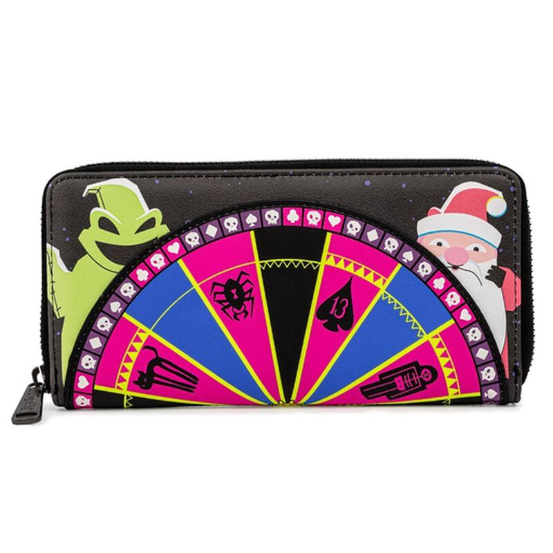 Disney The Nightmare Before Christmas Oogie Boogie Wheel Zip Around Wallet, , hi-res view 1