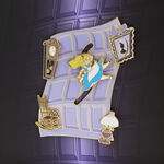 Alice in Wonderland Falling Down the Rabbit Hole 3" Collector Box Pin, , hi-res image number 5