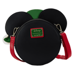 Minnie Mouse Polka Dot Santa Hat Quilted Crossbody Bag, , hi-res view 3