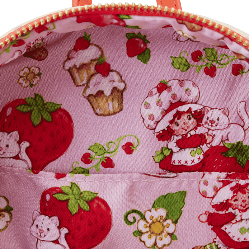 Mini Backpack - Pink Strawberry