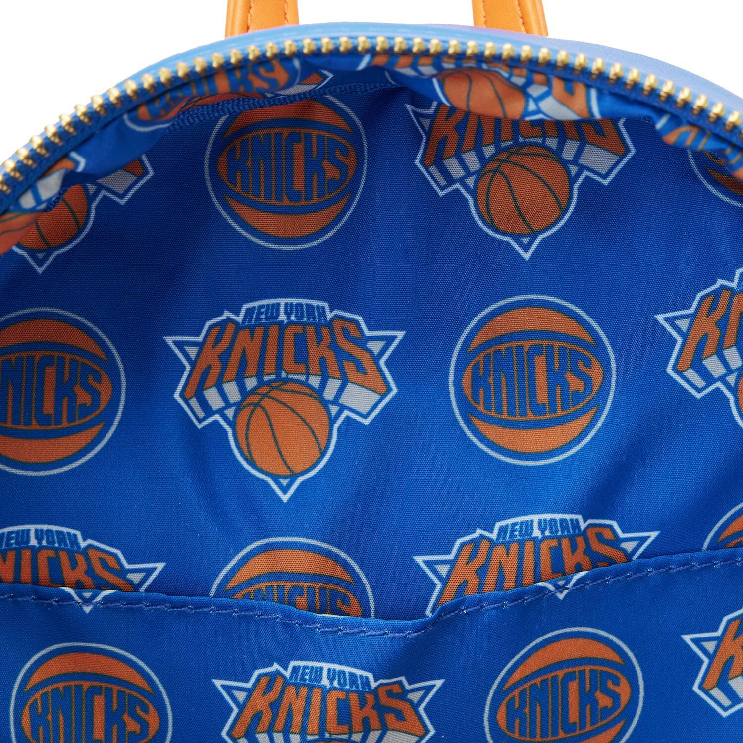 【Lounge Fly】NBA New York Knicks Basketball Logo Backpack NBA New York Knicks Basketball Logo Mini Backpack | Loungefly