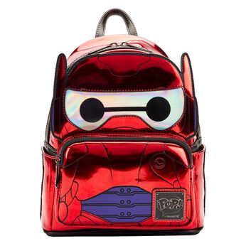 D23 Exclusive - Funko Pop! by Loungefly Big Hero Six Baymax Battle Mode Cosplay Mini Backpack, Image 1