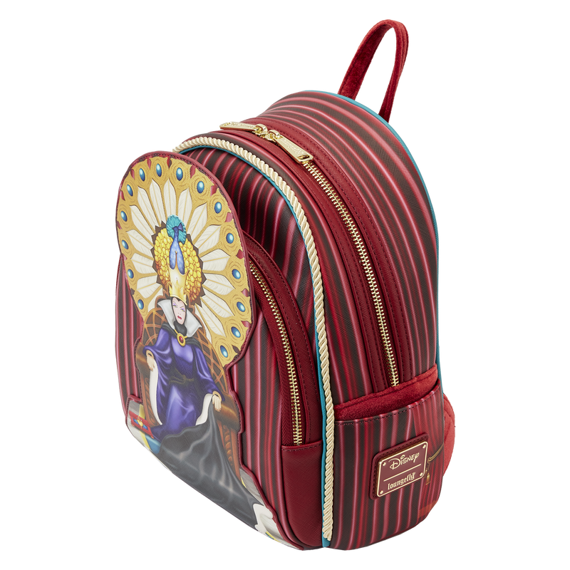 Loungefly Snow White Evil Queen Mini Backpack - Black in 2023