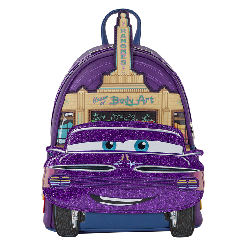 D23 Exclusive Cars Ramone Cosplay Light-Up Glow Mini Backpack, , hi-res view 3