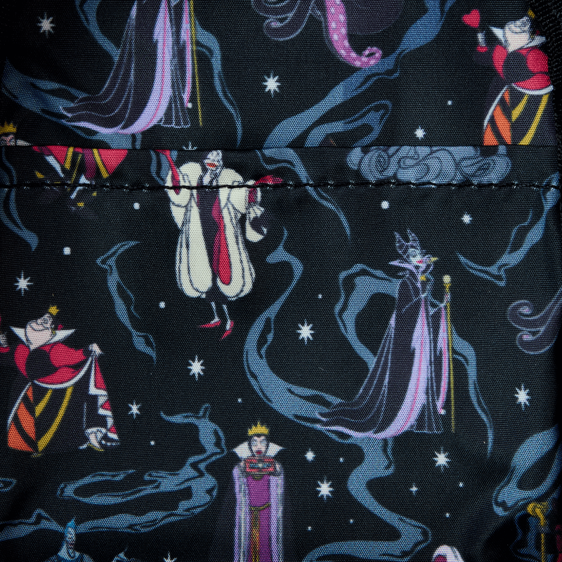 Disney Villains Iridescent All-Over Print Stationery Mini Backpack Pencil Case, , hi-res view 5