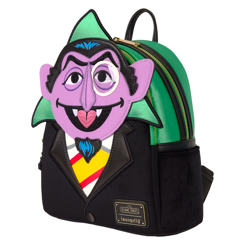 Sesame Street Exclusive Count Von Count Cosplay Mini Backpack, , hi-res view 5