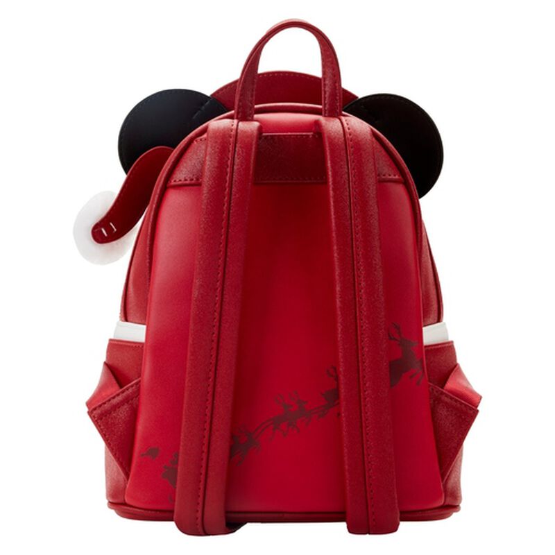 Mickey Mouse Exclusive Santa Glitter Mini Backpack, , hi-res view 4