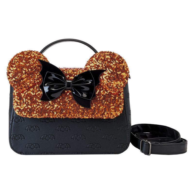 Buy Minnie Mouse Exclusive Halloween Sequin Crossbody Bag at Loungefly.