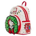Peanuts Snoopy & Woodstock Holiday Plush Wreath Mini Backpack, , hi-res view 4