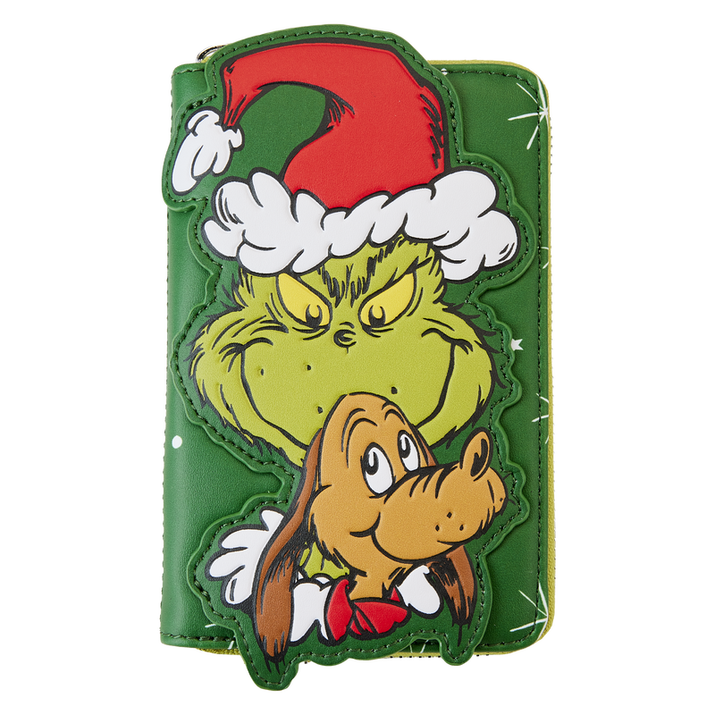 Dr. Seuss' How the Grinch Stole Christmas! Santa Cosplay Zip Around Wallet, , hi-res view 1