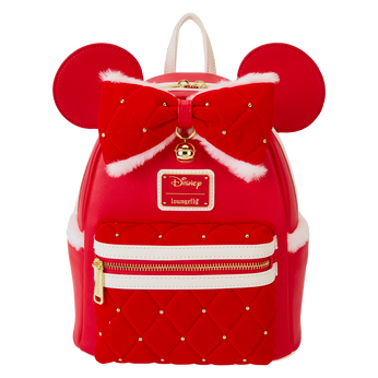 Minnie Mouse Exclusive Santa Suit Cosplay Mini Backpack, Image 1