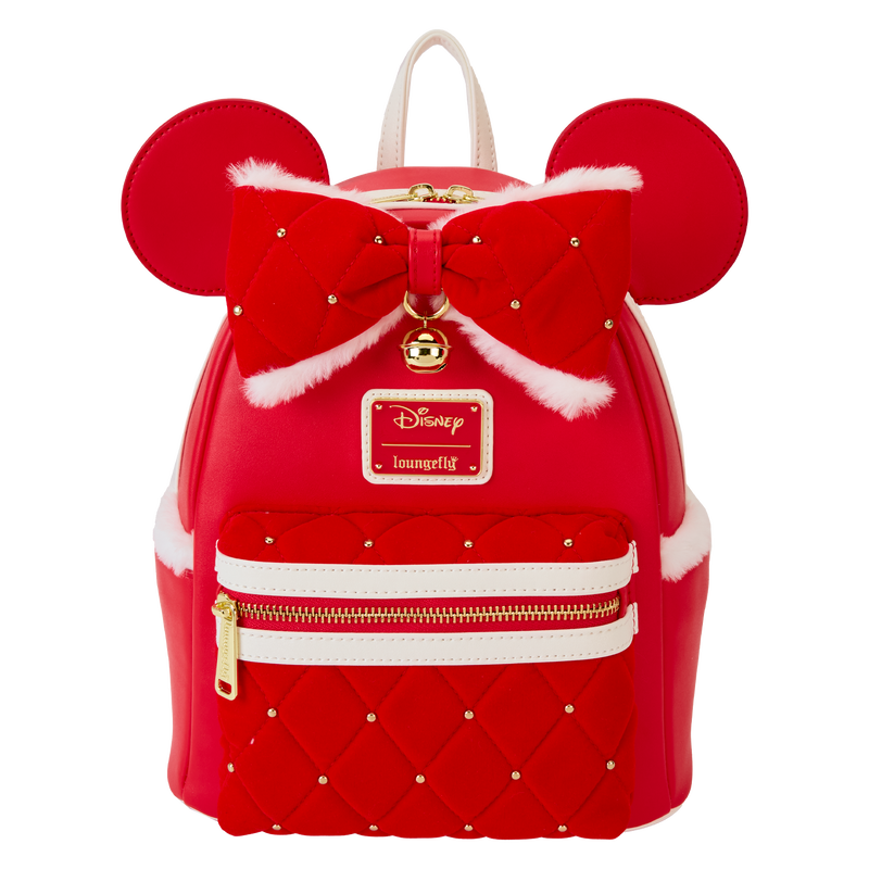 Buy Minnie Mouse Exclusive Santa Suit Cosplay Mini Backpack at Loungefly