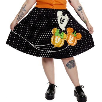 Stitch Shoppe Minnie Mouse Pumpkin Balloon Sandy Skirt, Image 1