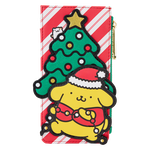 Sanrio Exclusive Pompompurin Santa Hat Large Card Holder, , hi-res view 1