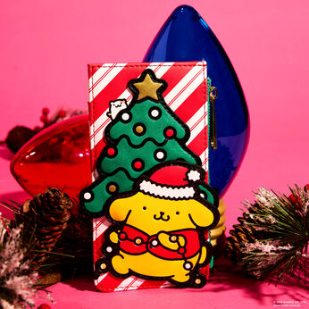 Sanrio Exclusive Pompompurin Christmas Tree Large Card Holder, Image 2