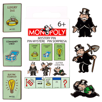 Monopoly 90th Anniversary Mystery Box Pin, Image 1