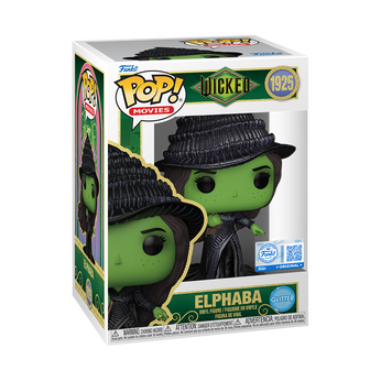 Pop! Elphaba with Grimmerie (Glitter), Image 2