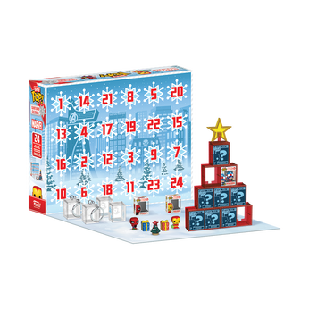 Bitty Pop! Marvel Holiday Advent Calendar,  Bitty Pop! Marvel Holiday Advent Calendar, Image 1