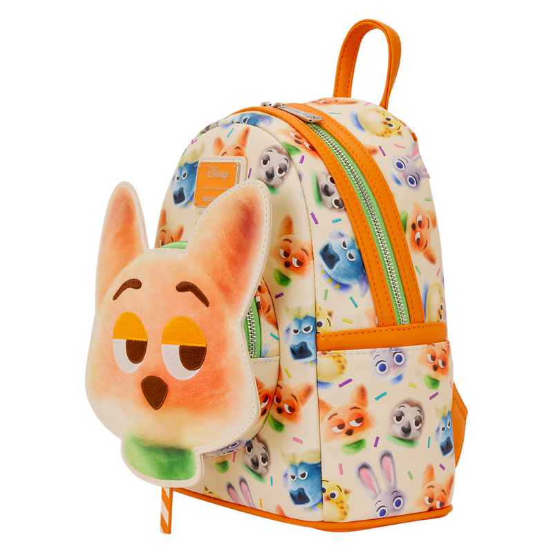 Zootopia 2 Nick Wilde Cotton Candy Cosplay All-Over Print Mini Backpack, , hi-res view 5