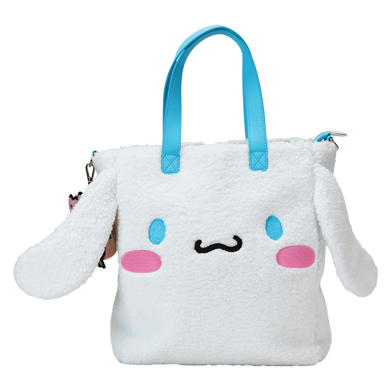 Sanrio Cinnamoroll Cosplay Sherpa Tote Crossbody Bag With Coin Bag, , hi-res view 1