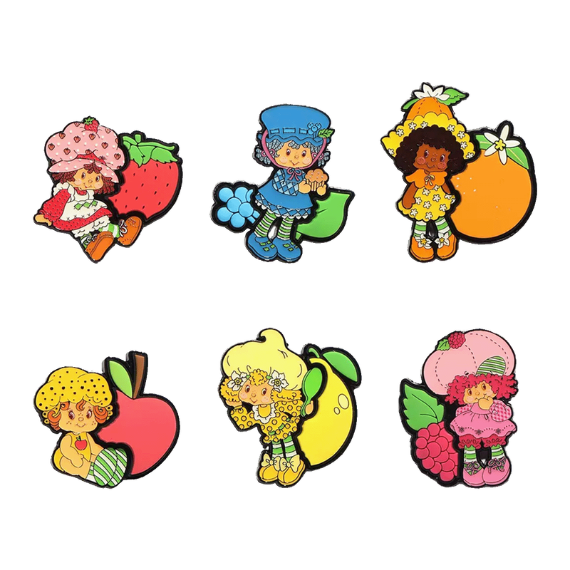 Strawberry Shortcake Characters Fruit Scented Mystery Box Enamel Pin, , hi-res view 2