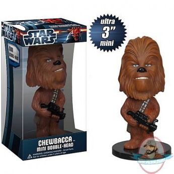 ULTRA-MINI Chewbacca Wacky Wobbler (Fun, , hi-res view 1