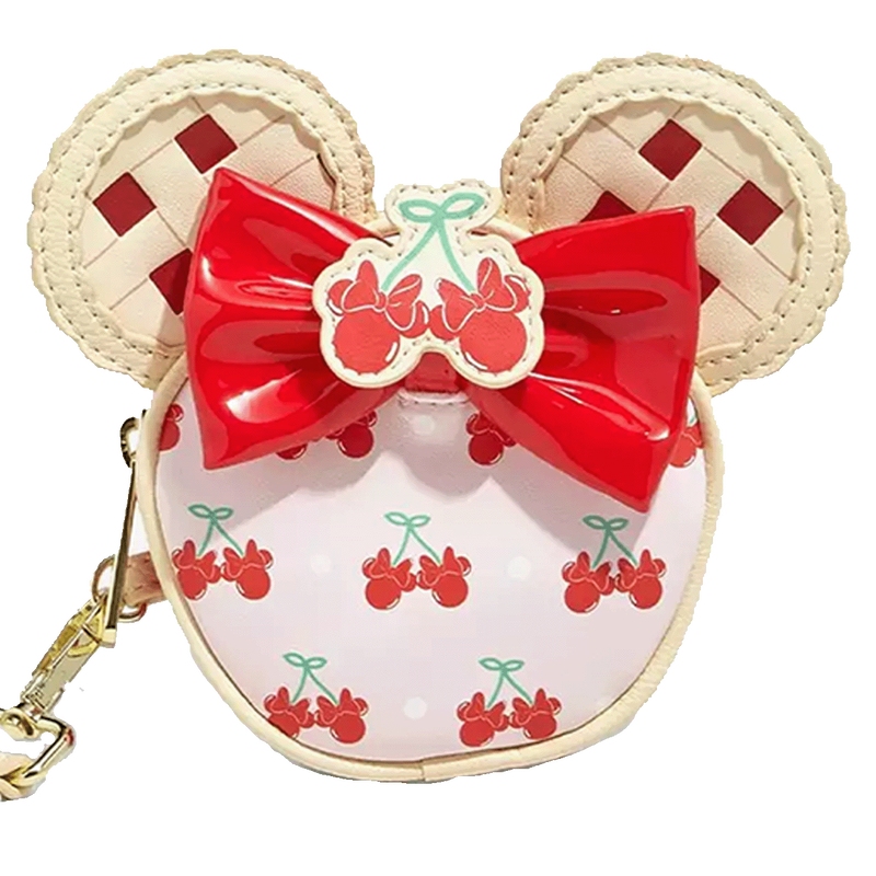 Minnie Mouse Cherry Pie Ears Figural Coinbag - Disney, , hi-res view 1