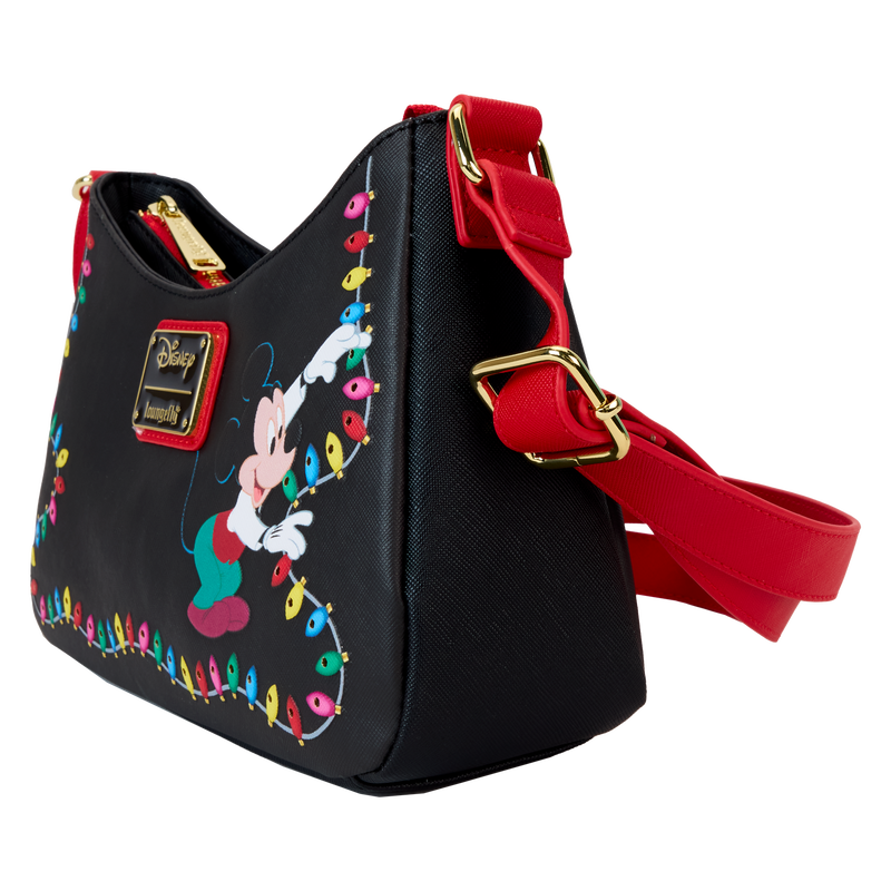 Buy Mickey & Friends Christmas Light Decorations Light Up Crossbody Bag at Loungefly.