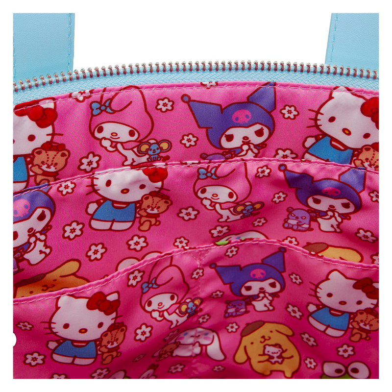 Sanrio Cinnamoroll Cosplay Sherpa Tote Crossbody Bag With Coin Bag, , hi-res view 12