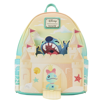 Stitch Sandcastle Beach Surprise Mini Backpack, Image 1