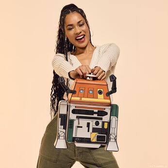 WonderCon Limited Edition Star Wars Chopper (C1-10P) Figural Light Up Mini Backpack, Image 2