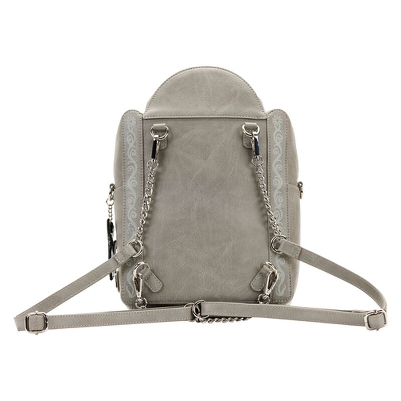 Convertible Crossbody - Clear Bag with Silver Hardware