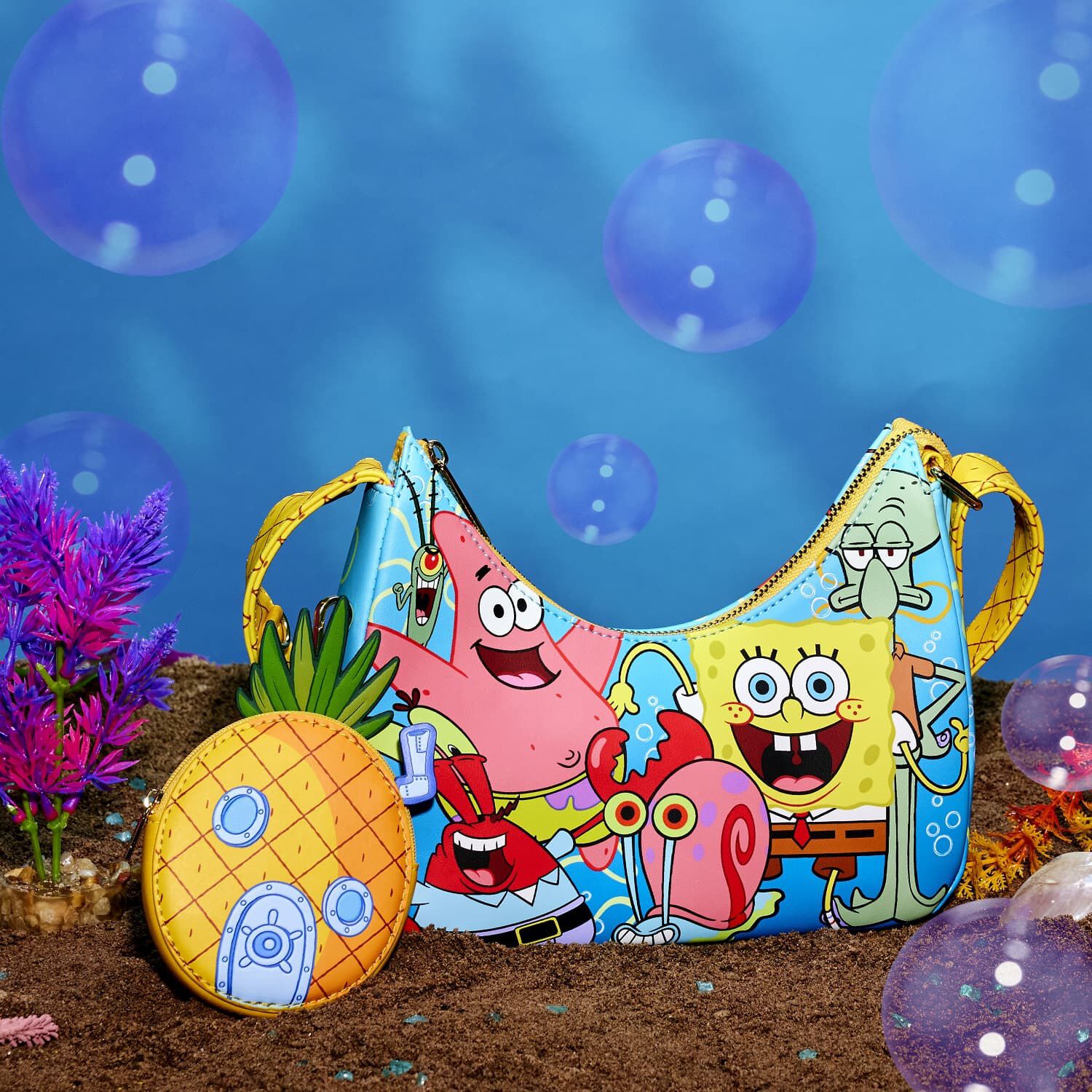 Spongebob crossbody bag on sale
