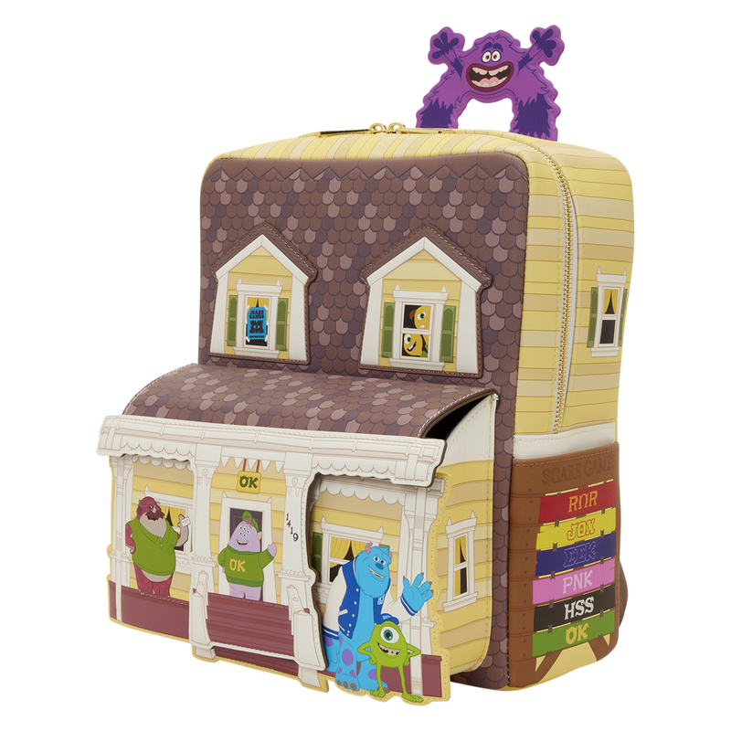 Monsters University Oozma Kappa House Figural Mini Backpack, , hi-res view 6