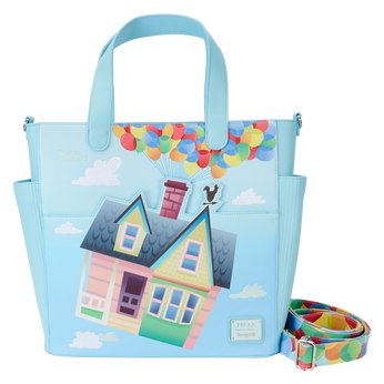 Up 15th Anniversary Balloon House Convertible Backpack & Tote Bag, Image 1