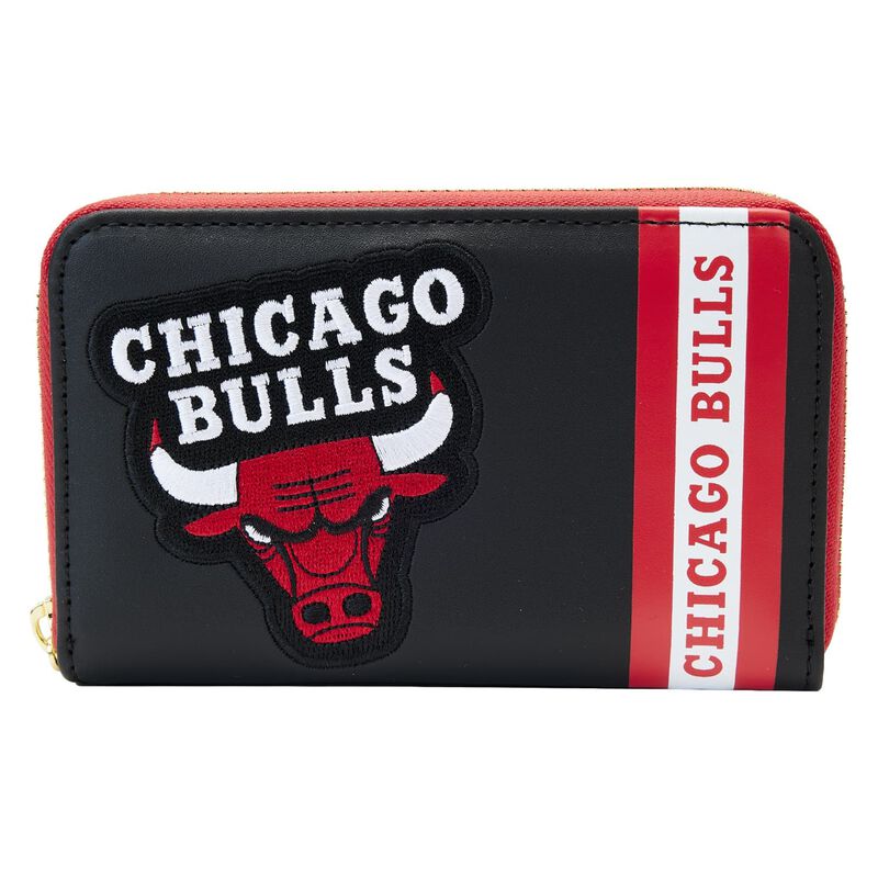 NBA Chicago Bulls Patch Icons Zip Around Wallet, , hi-res image number 1