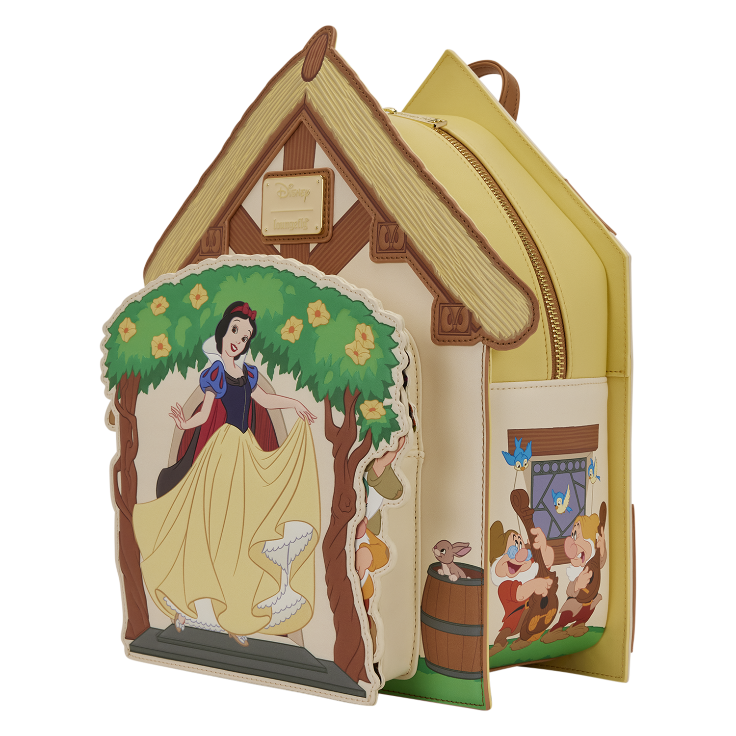 Loungefly Disney Snow White Cottage Window Scene Mini Backpack - Thumbnail 3