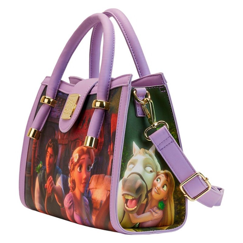 Rapunzel Princess Scene Crossbody Bag, , hi-res image number 4
