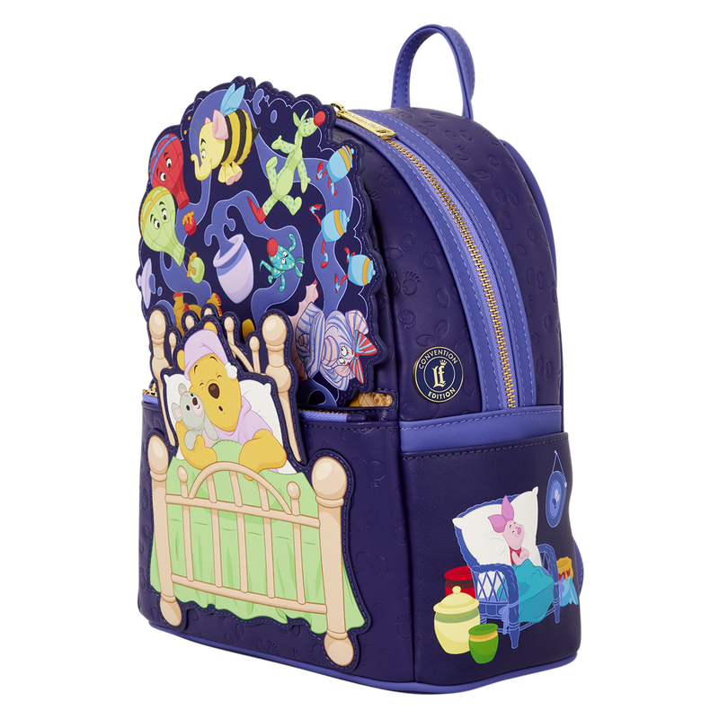 D23 Exclusive Winnie the Pooh Heffalumps & Woozles Mini Backpack, , hi-res view 3