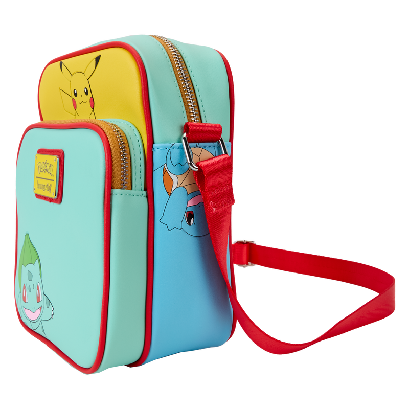 Pokémon Color Block Starters Crossbody Bag, , hi-res view 4