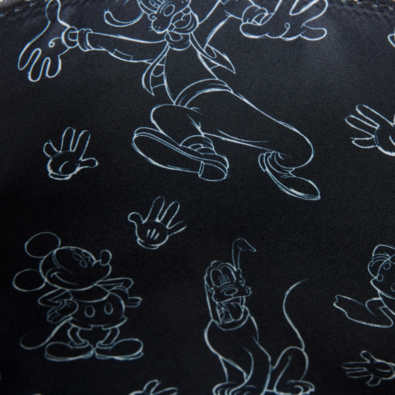 Mickey Mouse Artist Sketch Crossbody Bag, , hi-res view 6
