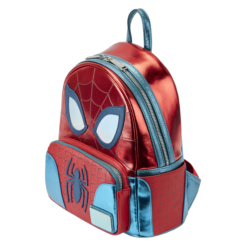Marvel Metallic Spider-Man Cosplay Mini Backpack, , hi-res image number 3