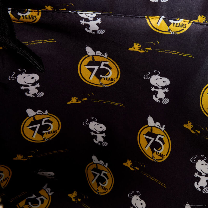 Peanuts 75th Anniversary Snoopy & Gang Tote Crossbody Bag With Coin Bag, , hi-res view 7