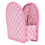 Loungefly Pink Checkered Light-Up Mini Backpack Bag Organizer Insert, , hi-res view 2