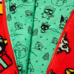 Sanrio Hello Kitty & Friends Holiday Sherpa Zip Up Unisex Hoodie, , hi-res view 6