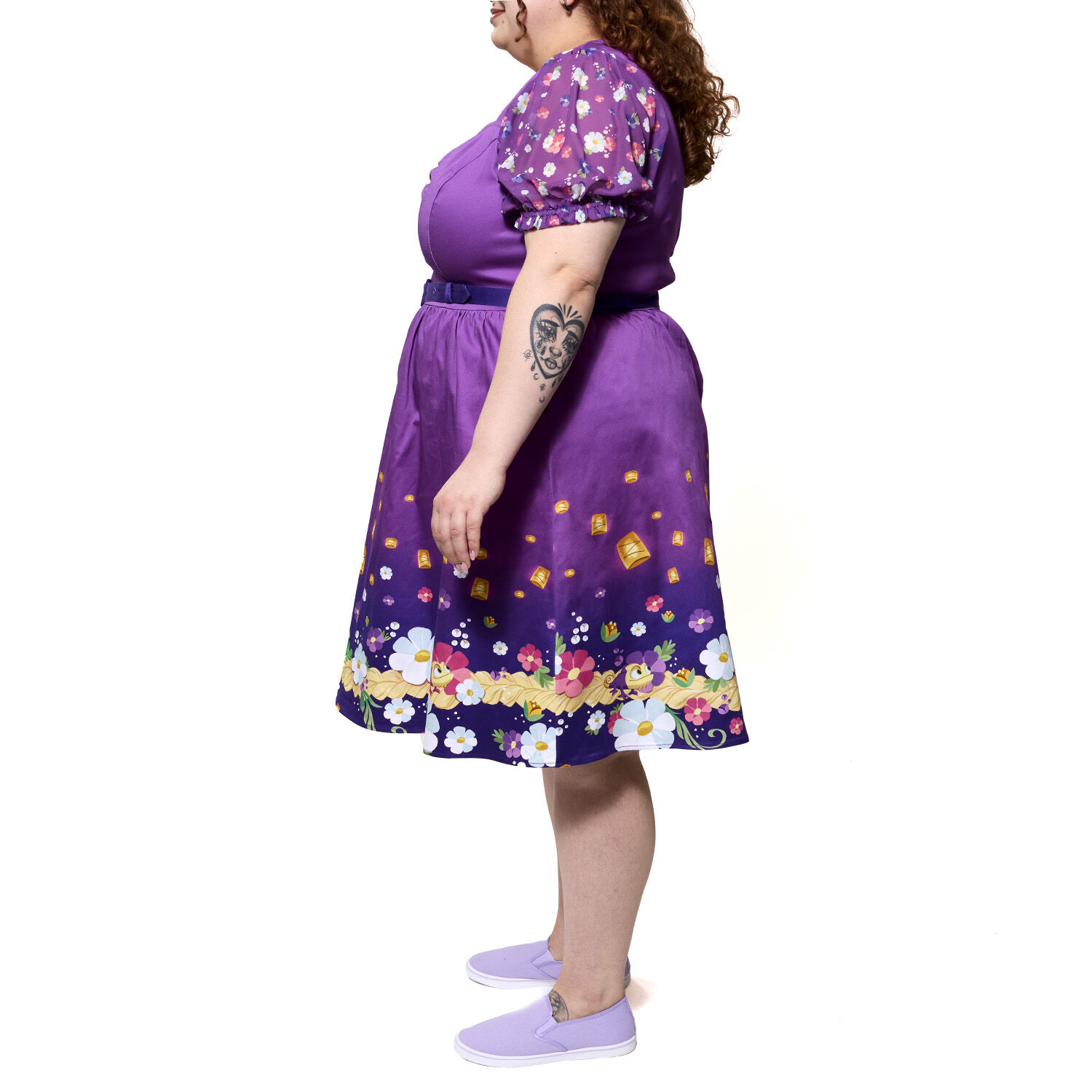 Rapunzel dress loungefly cheap