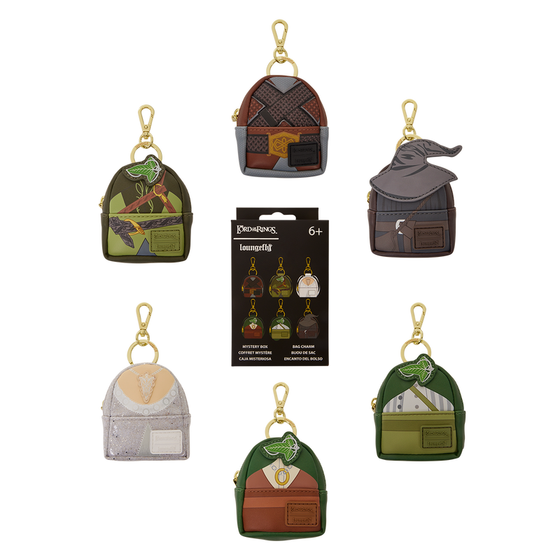 The Lord of the Rings Cosplay Mystery Mini Backpack Keychain Charm, , hi-res view 1