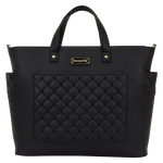 Loungefly The Mo Black Convertible Backpack & Tote Crossbody Pin Trader Bag, , hi-res view 1