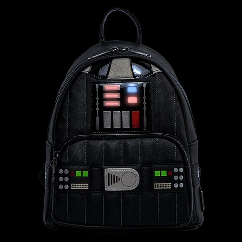 STAR WARS&trade; Darth Vader Light Up Cosplay Mini Backpack, , hi-res view 5