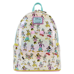 Disney100 Mickey & Friends Classic All-Over Print Iridescent Mini Backpack With Ear Headband, , hi-res view 4